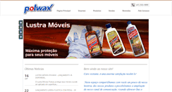 Desktop Screenshot of polwax.com.br